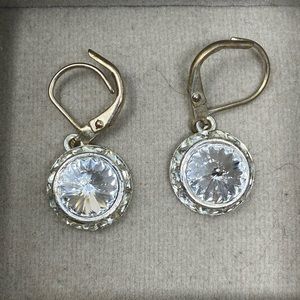 Jewel drop earrings